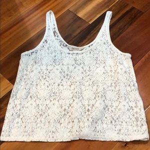 Super cute lace tank top